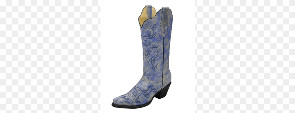 Corral Women39s Distressed Fluorescent Blue Tribal Embroidered Cowboy Boot, Clothing, Cowboy Boot, Footwear Free Png