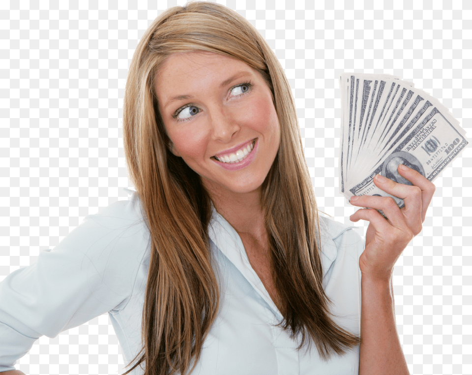 Correct Attitude To Family Budget Women With Money, Adult, Female, Person, Woman Png