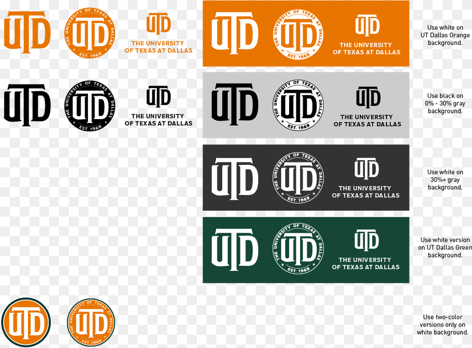 Correct Colors For The Utd Monogram Traffic Sign, Scoreboard, Advertisement, Paper, Poster Free Transparent Png