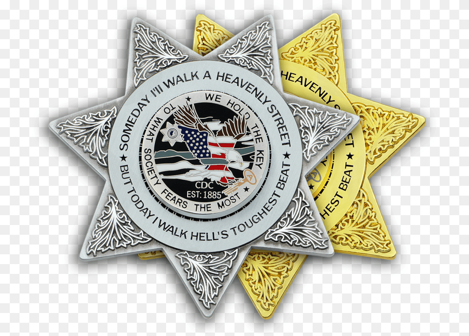 Correctional Guard The Real Deal Spinner, Badge, Logo, Symbol Png