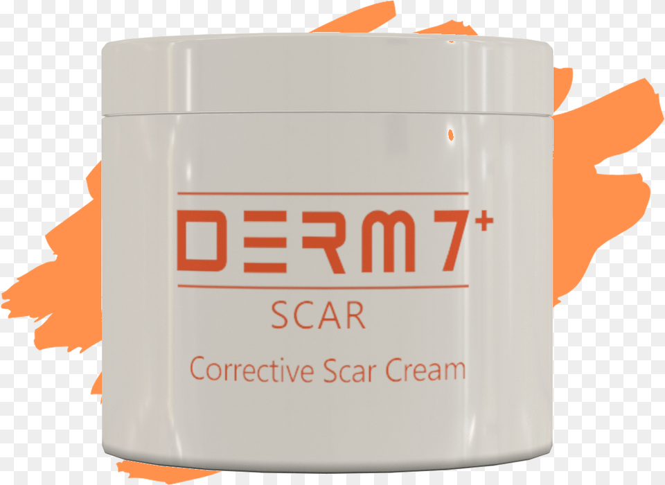 Corrective Scar Cream Derm7, Bottle, Cosmetics, Lotion, Head Free Png