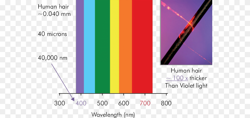 Correlation Of Wavelength And Human Perception Of Color Beam Of Light, Laser Free Transparent Png