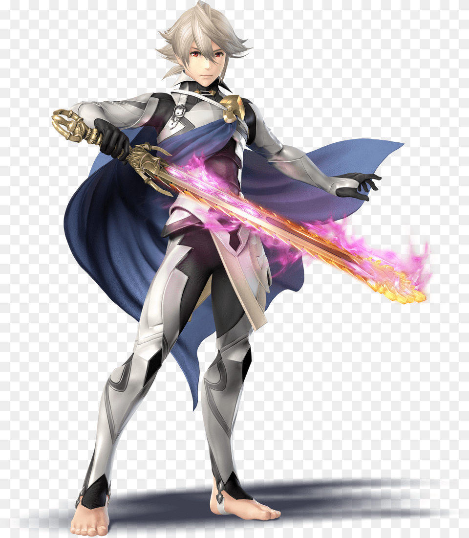 Corrin Corrin Fire Emblem Smash, Text, Person, Page, Bread Free Transparent Png