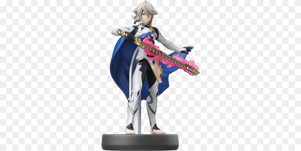 Corrin Fire Emblem Amiibo, Figurine, Adult, Publication, Person Png