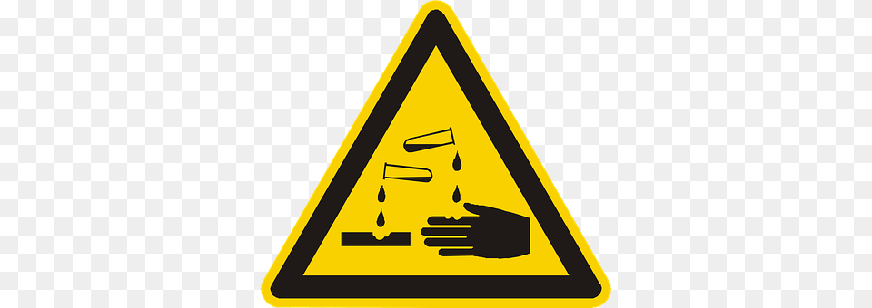 Corrosive Sign, Symbol, Road Sign Free Transparent Png