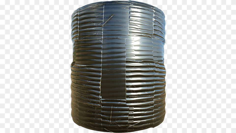 Corrugated Metal Sheets With Cuts And Scratches Seamless Plastic, Lamp, Lampshade, Aluminium, Smoke Pipe Free Png