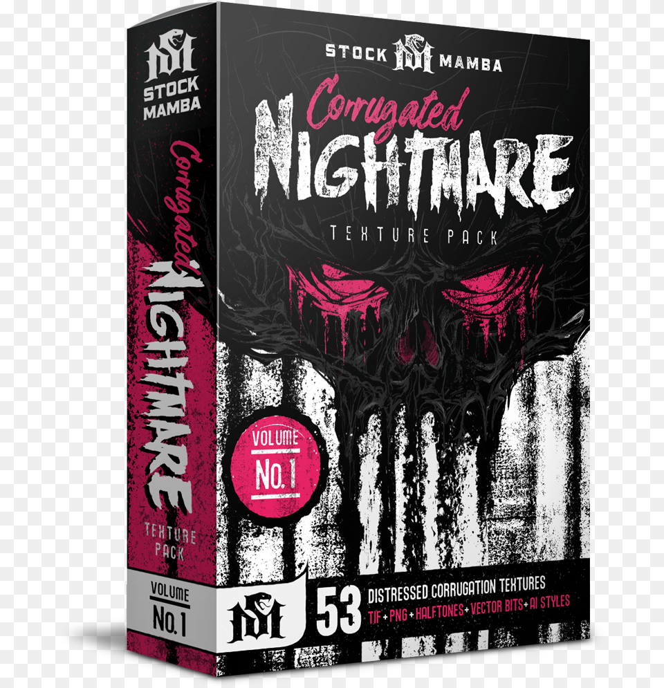 Corrugated Nightmare Texture Pack Graphic Design, Advertisement, Poster, Book, Publication Free Png