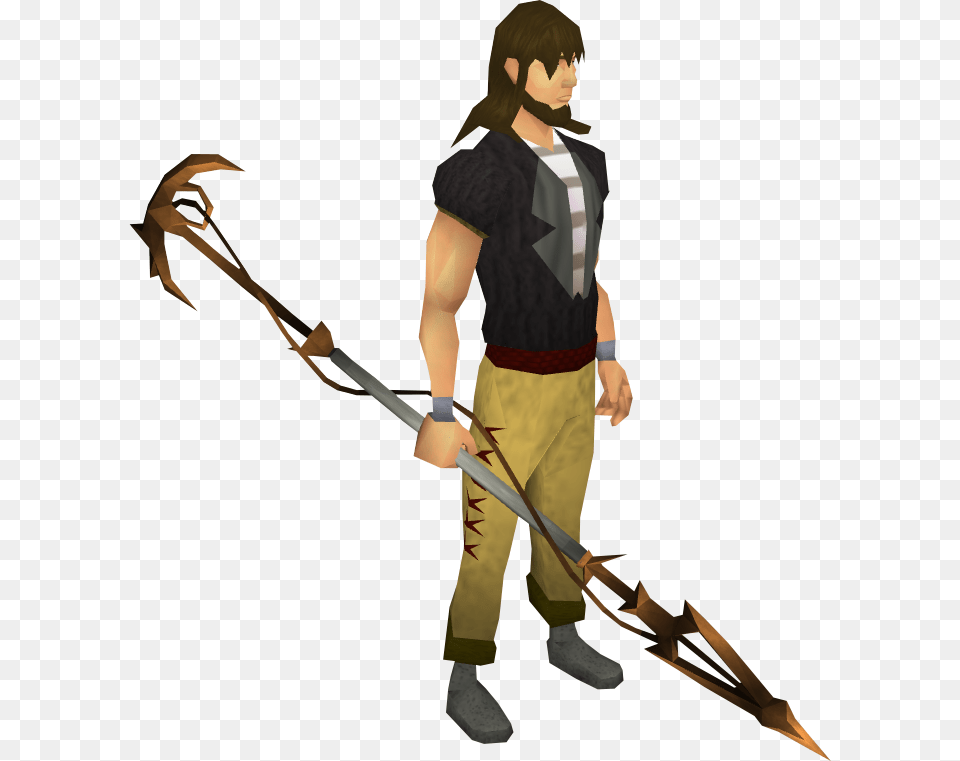 Corrupt Dragon Spear, Adult, Male, Man, Person Free Transparent Png