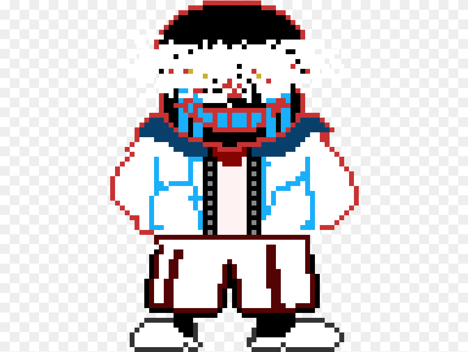 Corrupted Errortale Sans Justice Sans, Robot, Nutcracker, Qr Code Free Png