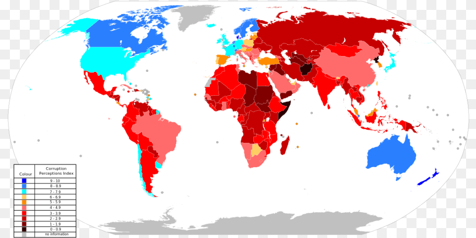 Corruption World Map Of Sustainability, Chart, Plot, Atlas, Diagram Free Transparent Png