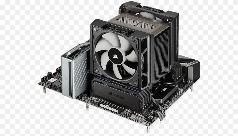 Corsair A500 Air Cooler, Computer Hardware, Electronics, Hardware, Computer Free Png