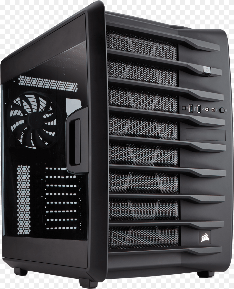 Corsair Carbide Series Air 740 High Airflow Atx Cube, Electronics, Hardware, Device, Appliance Free Png