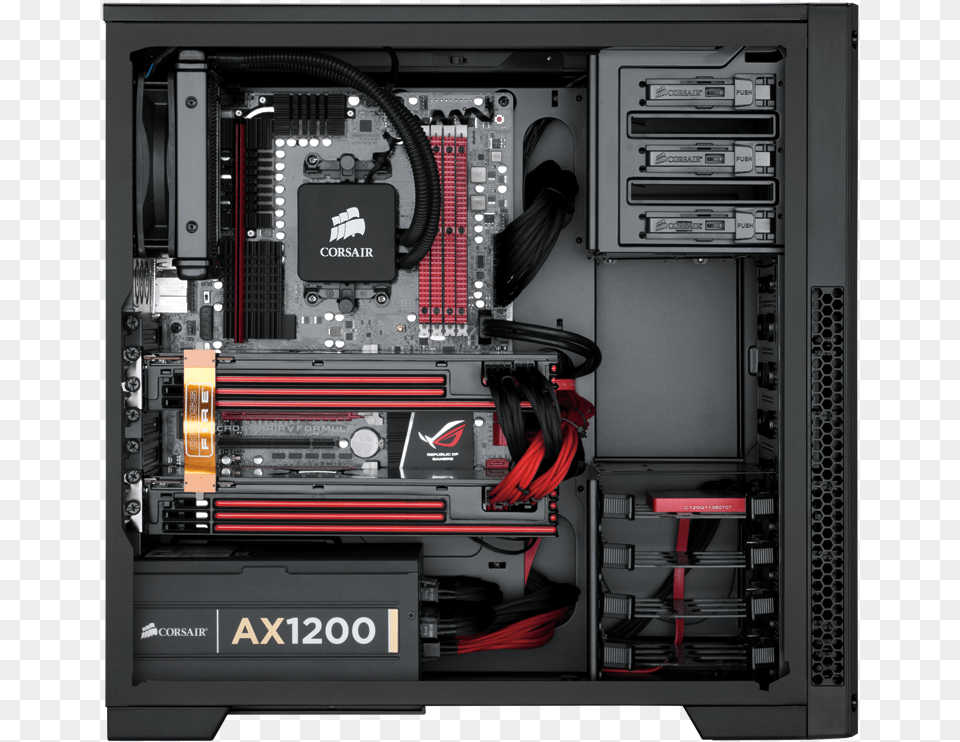 Corsair Chassis M Corsair, Computer Hardware, Electronics, Hardware, Computer Free Transparent Png