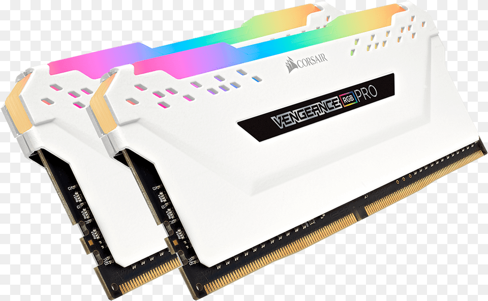 Corsair Corsair White Rgb Ram, Computer Hardware, Electronics, Hardware, Computer Free Transparent Png