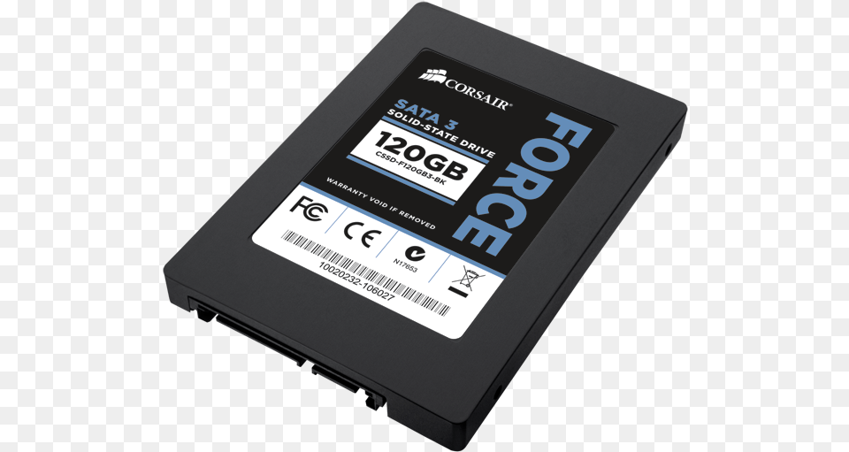 Corsair Force 3 120gb Solid State Drive Review Corsair Force Ssd, Computer Hardware, Electronics, Hardware, Computer Png Image