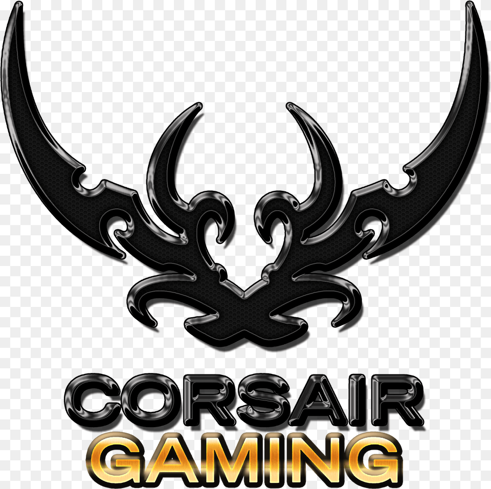 Corsair Gaming Logo Black And White Corsair Gaming Logo, Emblem, Symbol Png