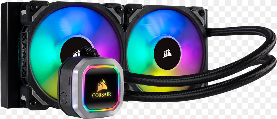 Corsair H100i Rgb Platinum Cpu Liquid Corsair H100i Rgb, Electronics, Camera Free Png