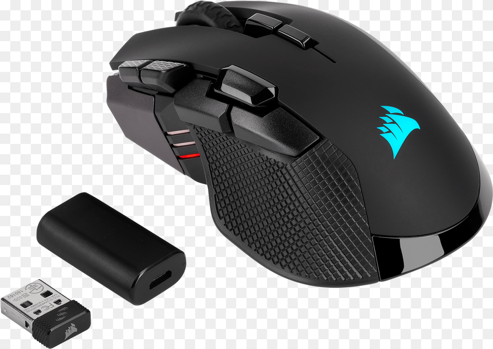 Corsair Ironclaw Rgb Wireless Gaming Mouse, Computer Hardware, Electronics, Hardware Png Image