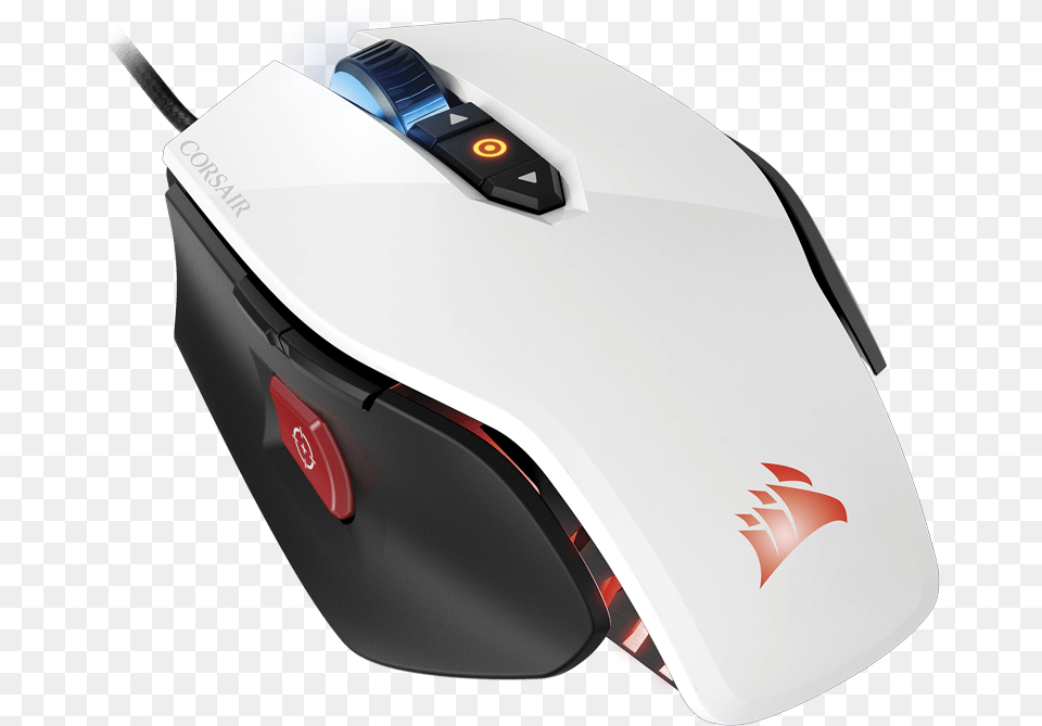 Corsair M65 White Rgb Led Usb Laser Fps Corsair Gaming M65 Pro Rgb Fps White, Computer Hardware, Electronics, Hardware, Mouse Free Transparent Png