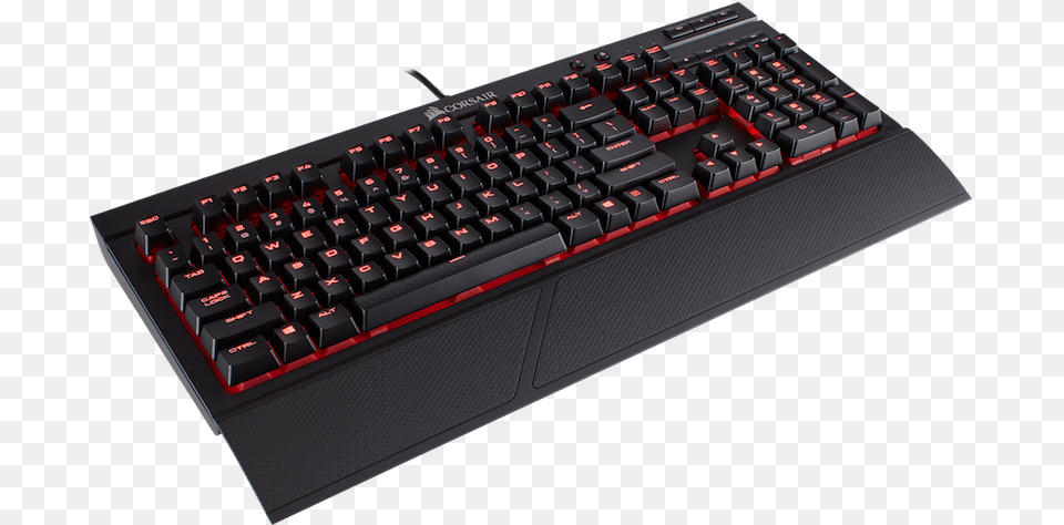 Corsair Mechanical Gaming Keyboard With Spill Resistance, Computer, Computer Hardware, Computer Keyboard, Electronics Free Png Download