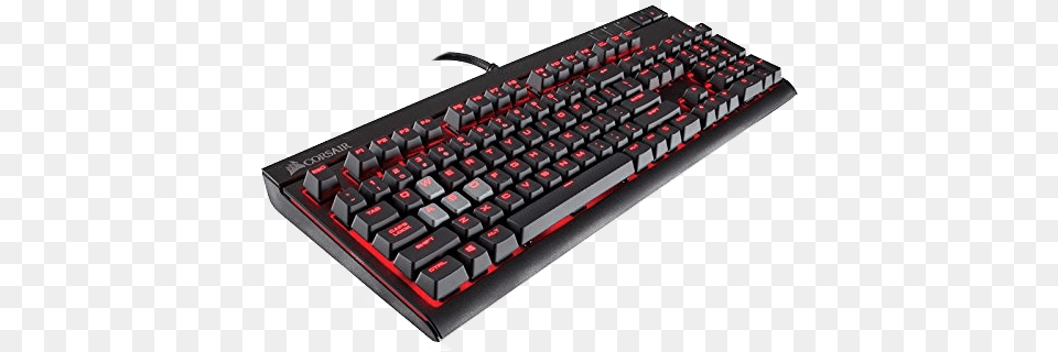 Corsair Strafe Mechanical Gaming Keyboard Red Led, Computer, Computer Hardware, Computer Keyboard, Electronics Free Png Download