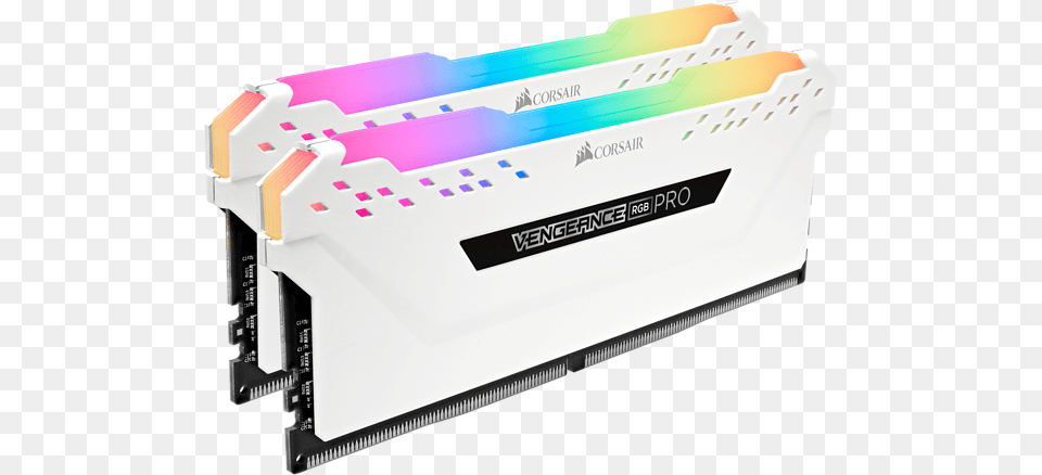 Corsair Vengeance Rgb Pro White Mhz Dual Channel, File, Electronics, Hardware Free Png