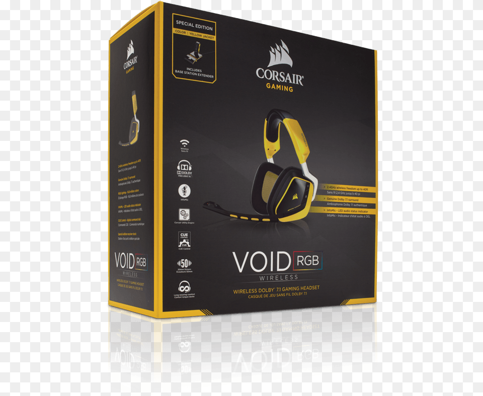 Corsair Void Pro Se, Electronics, Headphones Png Image