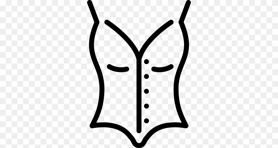 Corset Icon And Vector For Download, Gray Png