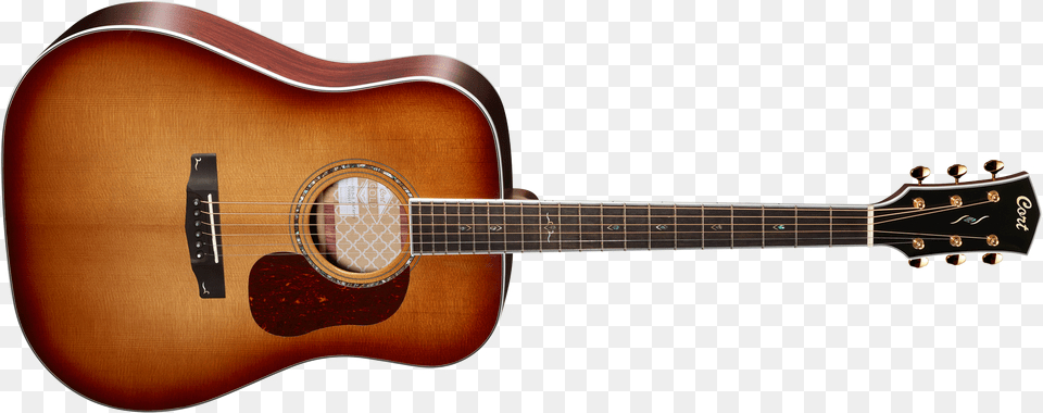 Cort Gold Bigsby Acoustic Guitar, Musical Instrument Free Png