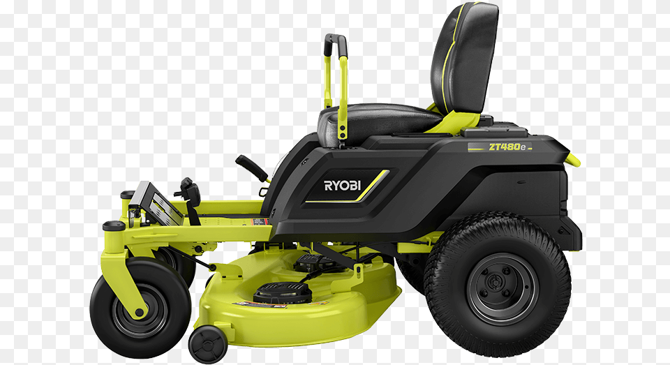 Cortadora De Csped Tipo Tractor Ryobi Electric Riding Lawn Mower, Grass, Plant, Device, Lawn Mower Free Png