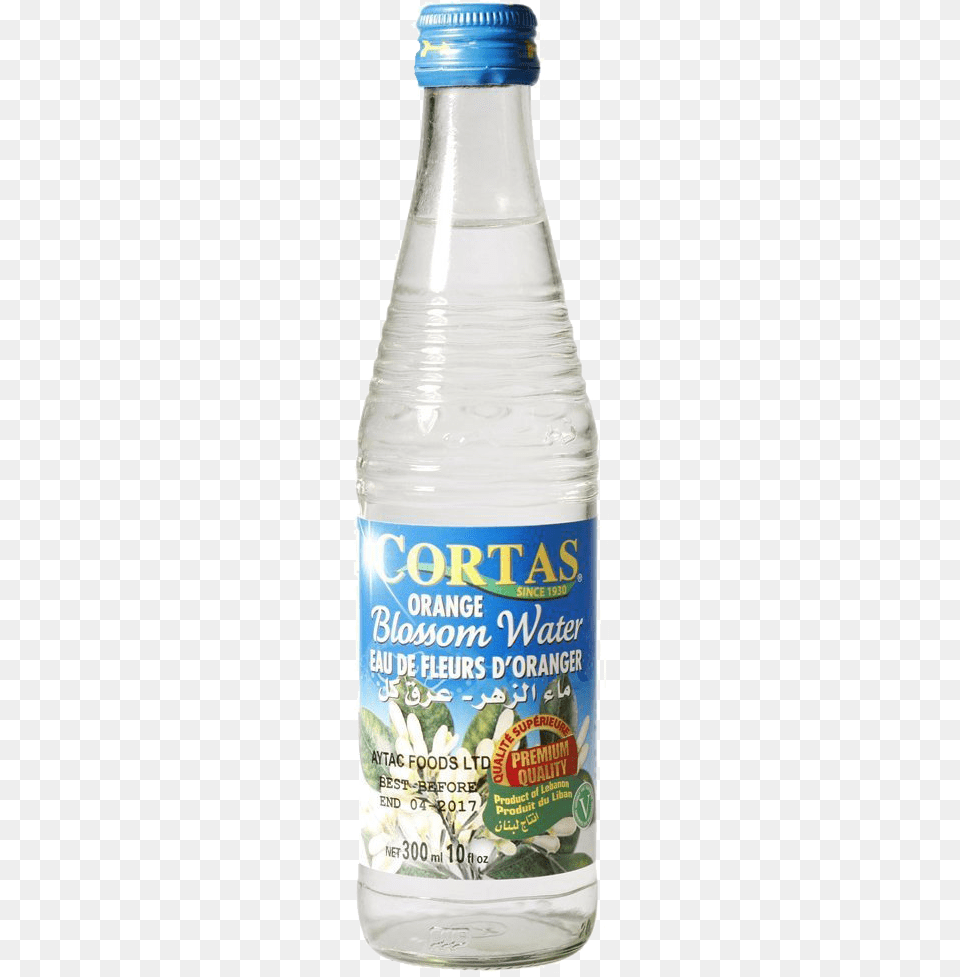 Cortas Orange Blossom Water Orange Flower Water Cortas, Bottle, Beverage, Milk Png Image