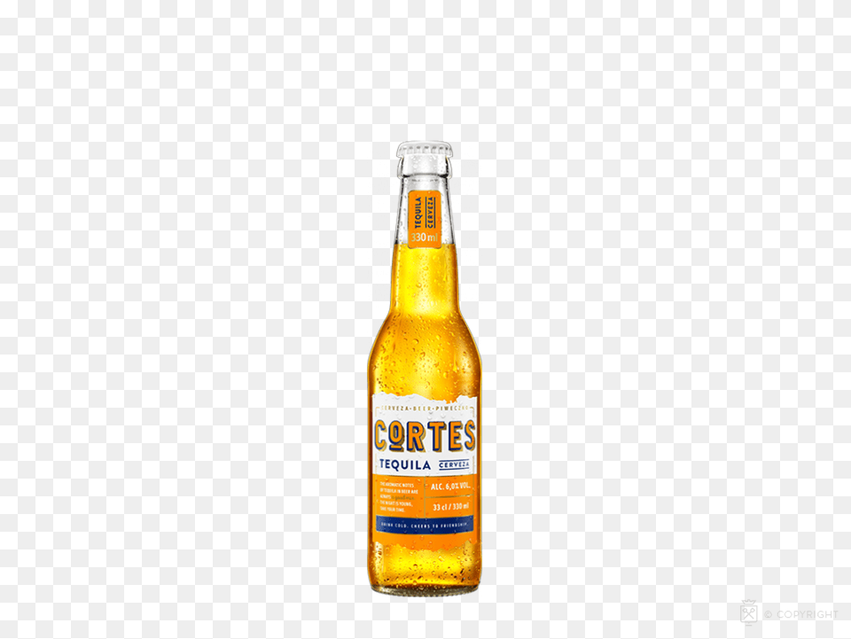 Cortes Tequila Cortes Tequila Beer, Alcohol, Beer Bottle, Beverage, Bottle Png Image