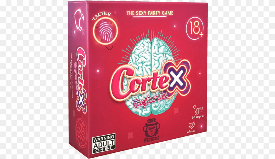 Cortex Confidential Box Cortex Jeu, Gum, Fireworks, Food, Sweets Free Png