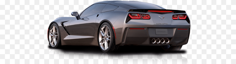 Corvette Car Photo 2014 Chevy Corvette Stingray Gray, Alloy Wheel, Vehicle, Transportation, Tire Png Image