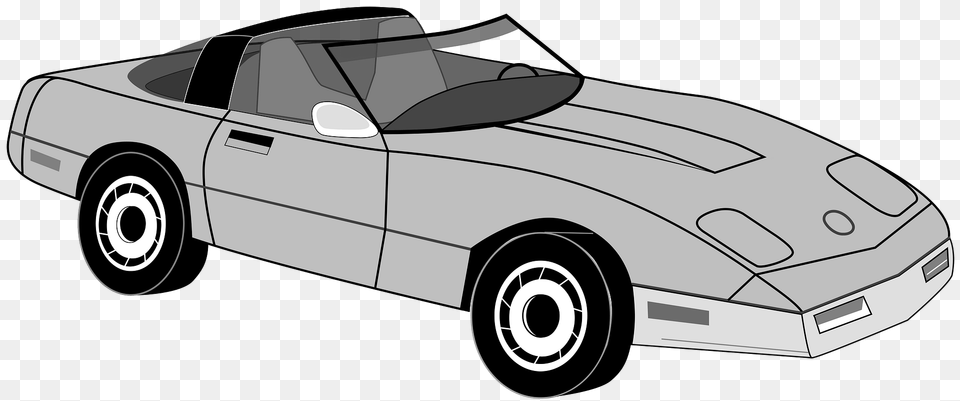 Corvette Landau Clipart, Machine, Wheel, Car, Transportation Free Png