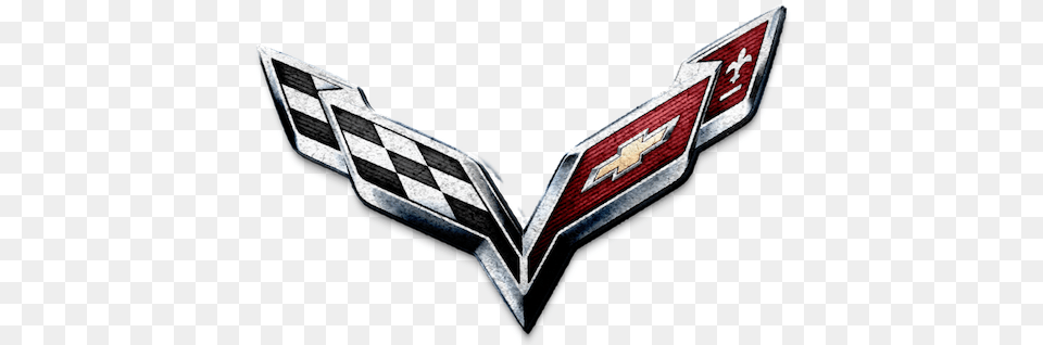 Corvette Logo Chevrolet Corvette, Emblem, Symbol Free Png Download