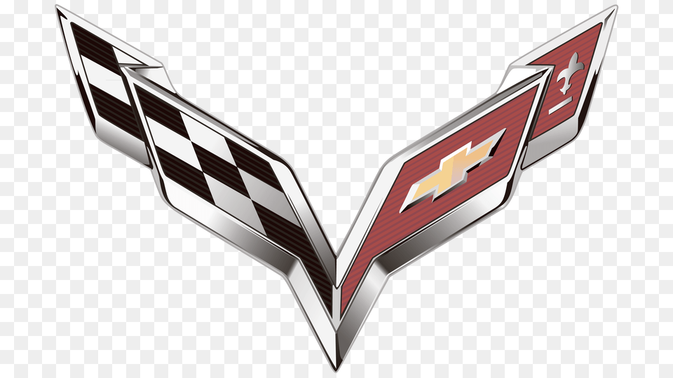 Corvette Logo Logos De Coches Emblema Historia Y, Emblem, Symbol, Car, Coupe Png
