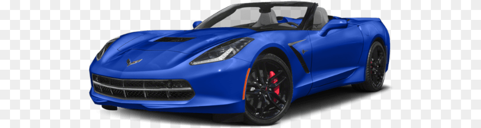 Corvette Stingray 1lt Z51 Pkg Blue 2019 Chevrolet Corvette Convertible, Wheel, Car, Vehicle, Machine Png Image