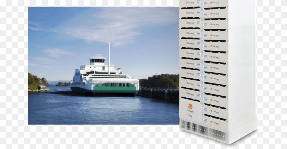 Corvus Energy Secures Contract For New Norwegian All Electric Ferry, Transportation, Vehicle, Yacht, Boat Free Png