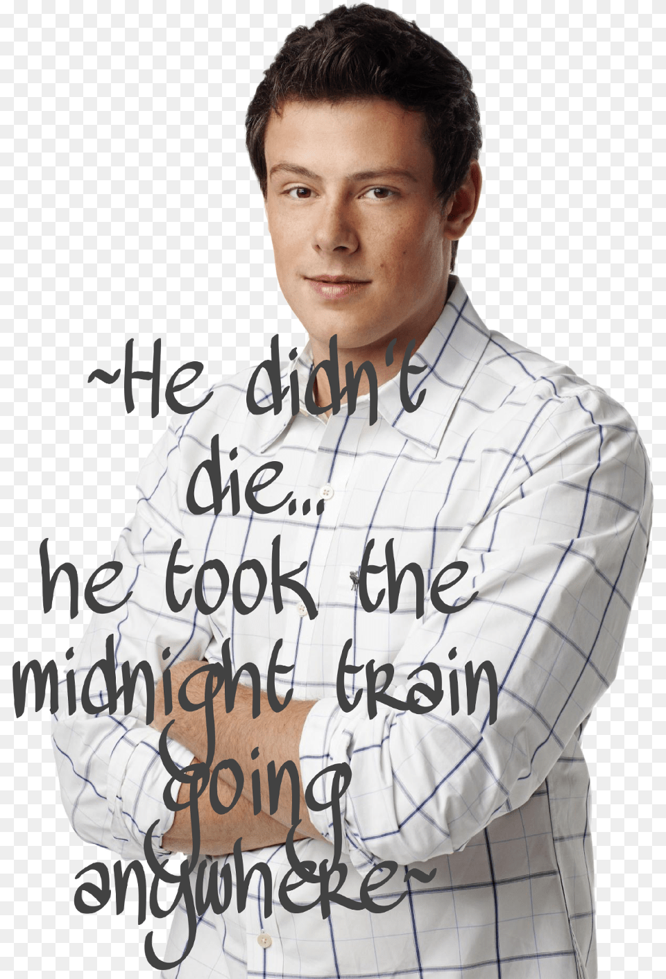 Corymonteith Finn From Glee, Clothing, Shirt, Adult, Portrait Free Transparent Png