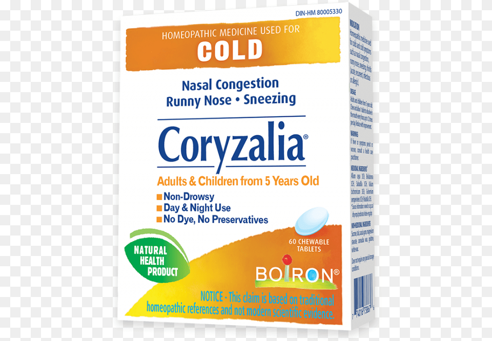 Coryzalia For Cold Symptoms, Advertisement, Poster, Food, Seasoning Free Png Download