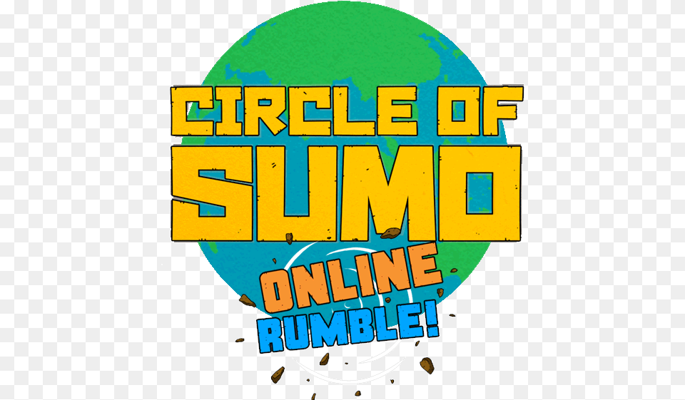 Cos Online Rumble U2014 Strelka Games Circle Of Sumo Online Rumble Logo, Advertisement, Poster Png Image