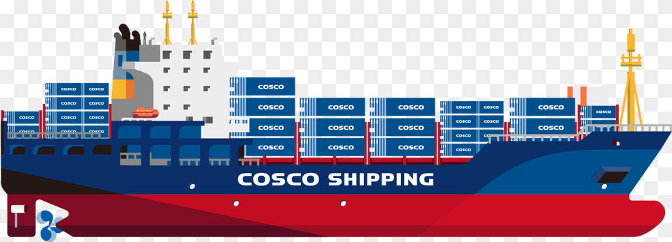 Cosco Shipping Lines Cosco Shipping Vessel, Cargo, Transportation, Vehicle, Scoreboard Free Transparent Png