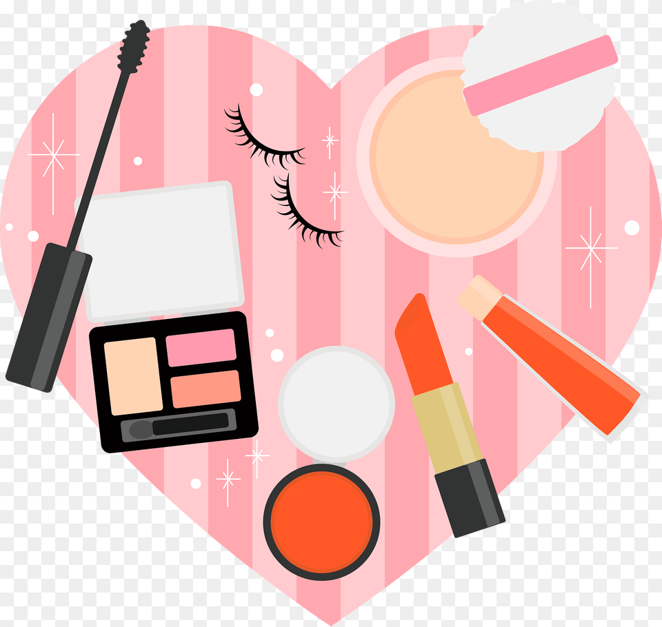Cosmetics Heart Clipart, Lipstick, Dynamite, Weapon Free Png Download