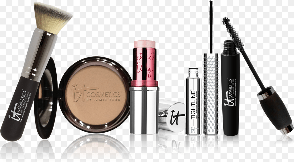 Cosmetics Make Up Artist Makeup Brush Clip Art Beauty Products, Lipstick, Bottle, Device, Perfume Free Png Download