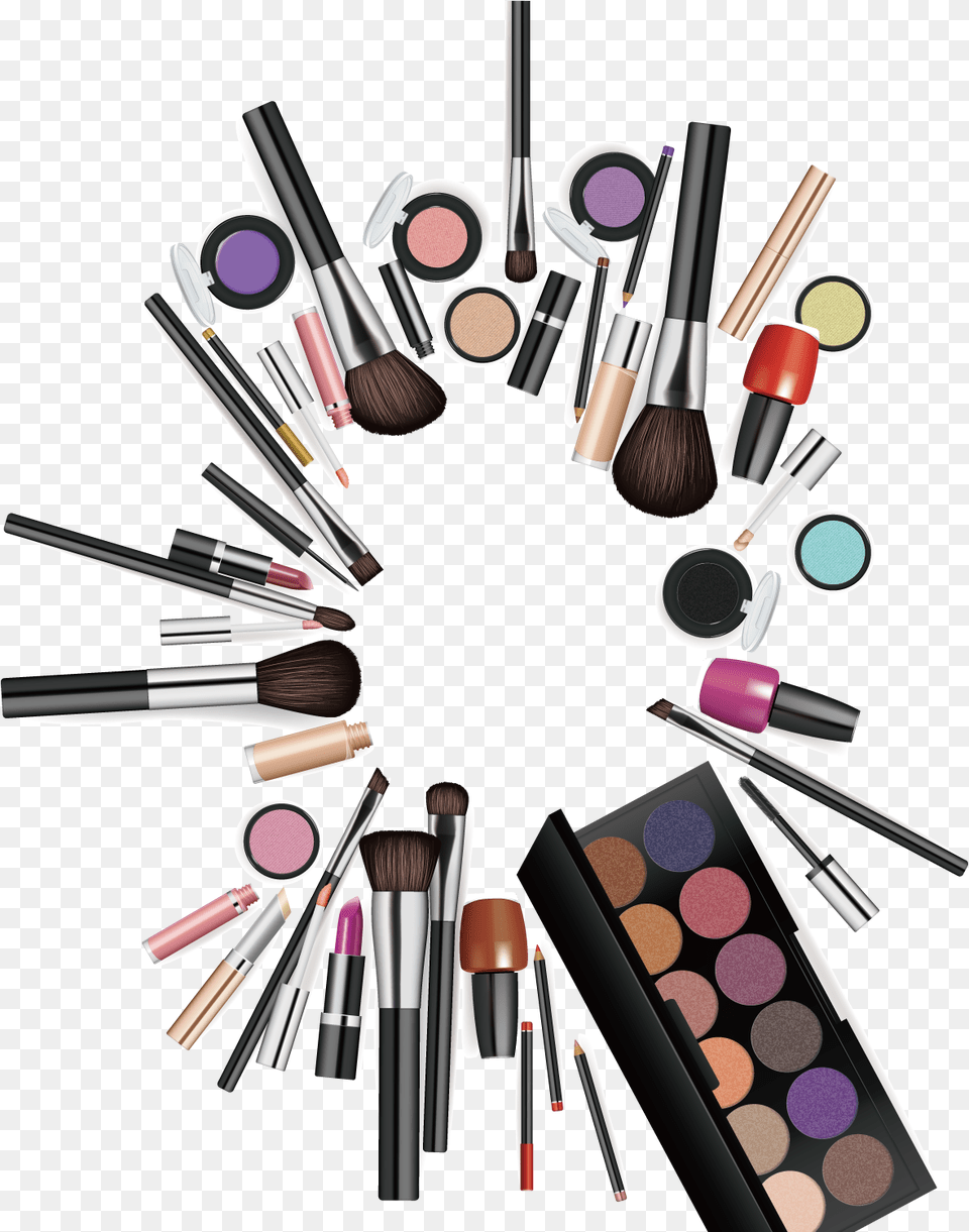 Cosmetics Makeup Brush Make Transparent Background Cosmetics, Lipstick, Device, Tool Free Png