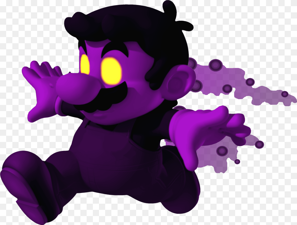 Cosmic Clone Mario Super Mario Cosmic Clone, Purple, Animal, Dinosaur, Reptile Png Image