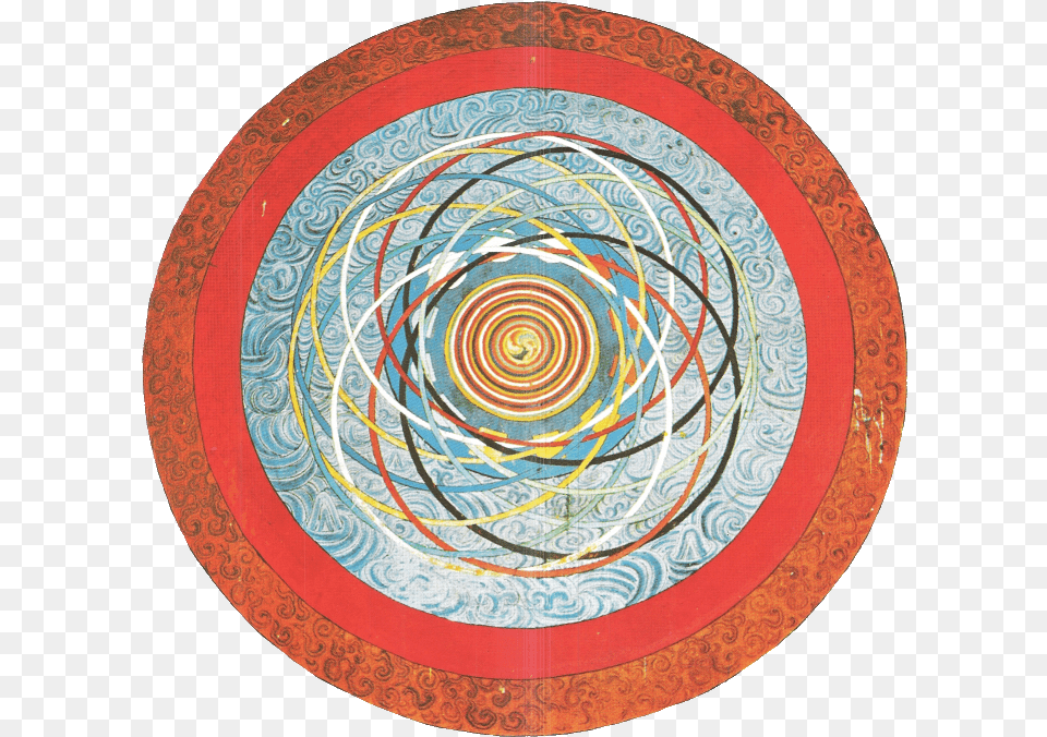 Cosmic Mandala From Bhutan Tempo Eternit, Home Decor, Plate, Spiral, Accessories Free Png