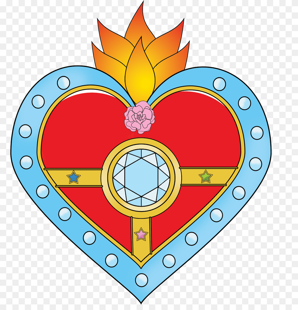 Cosmic Sacred Heart Circle, Armor, Shield Free Png
