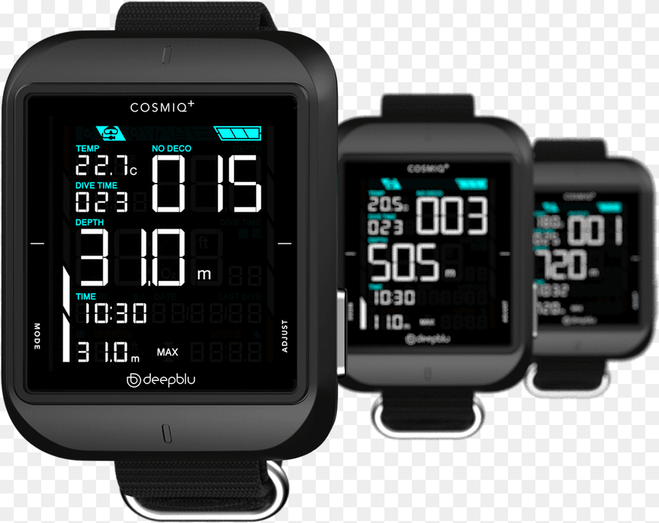 Cosmiq Dive Computer, Wristwatch, Digital Watch, Electronics, Arm Free Png